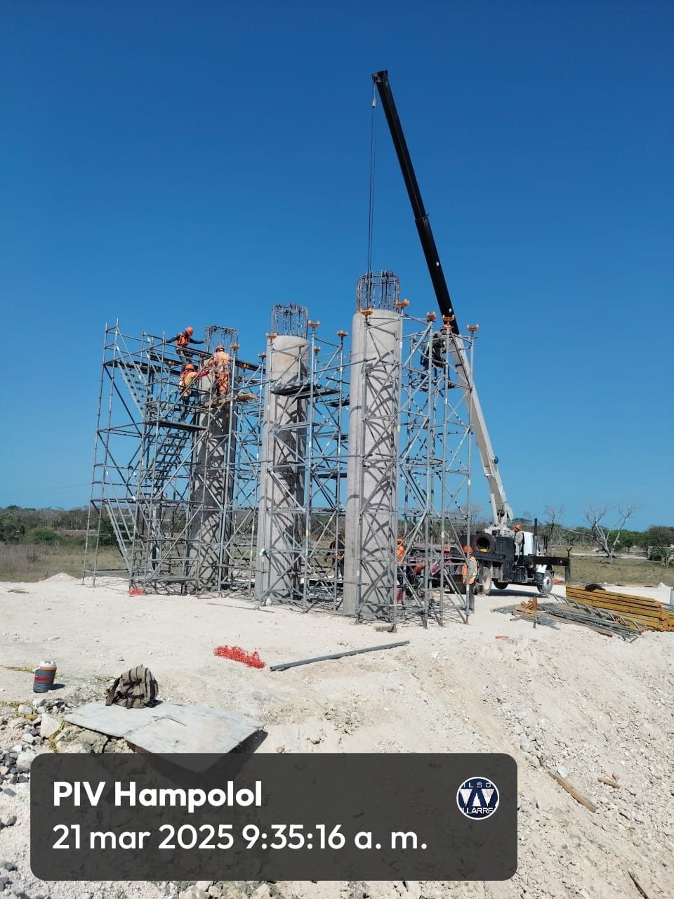 Construcción de Puente PIV Hampolol | Constructora y Edificadora Poscor