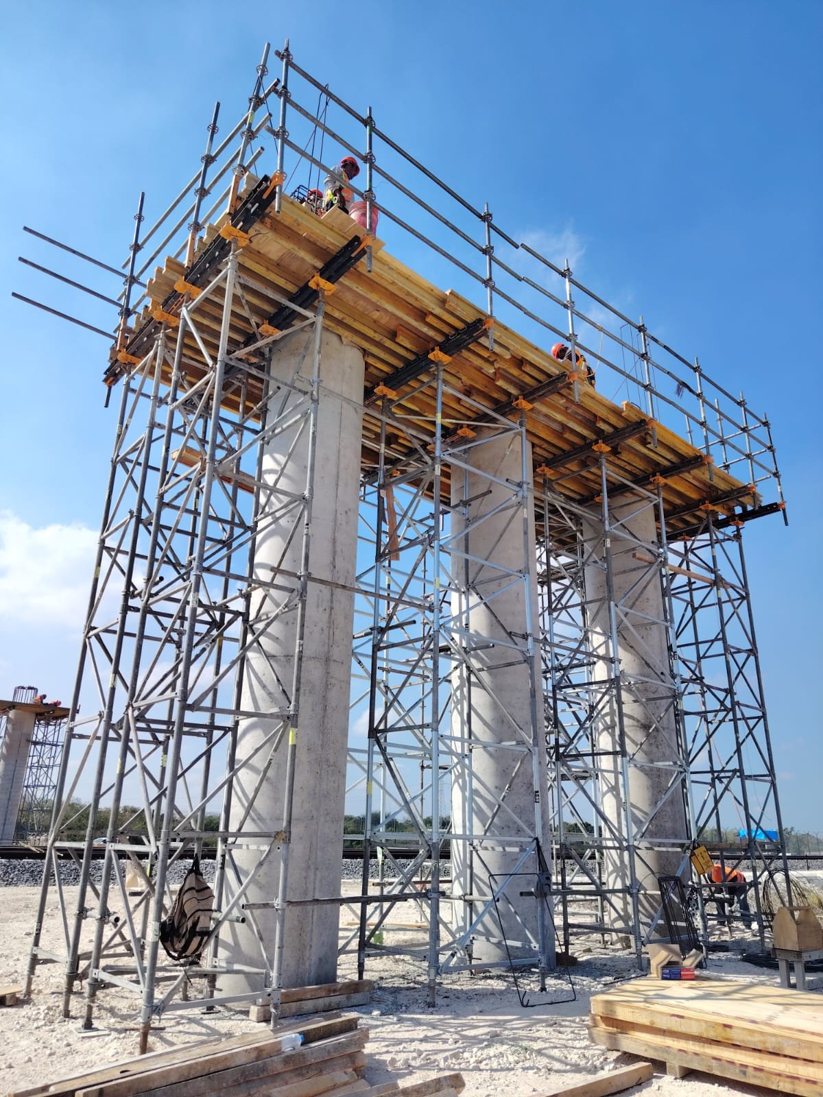 Construcción de Puente PIV Hampolol | Constructora y Edificadora Poscor